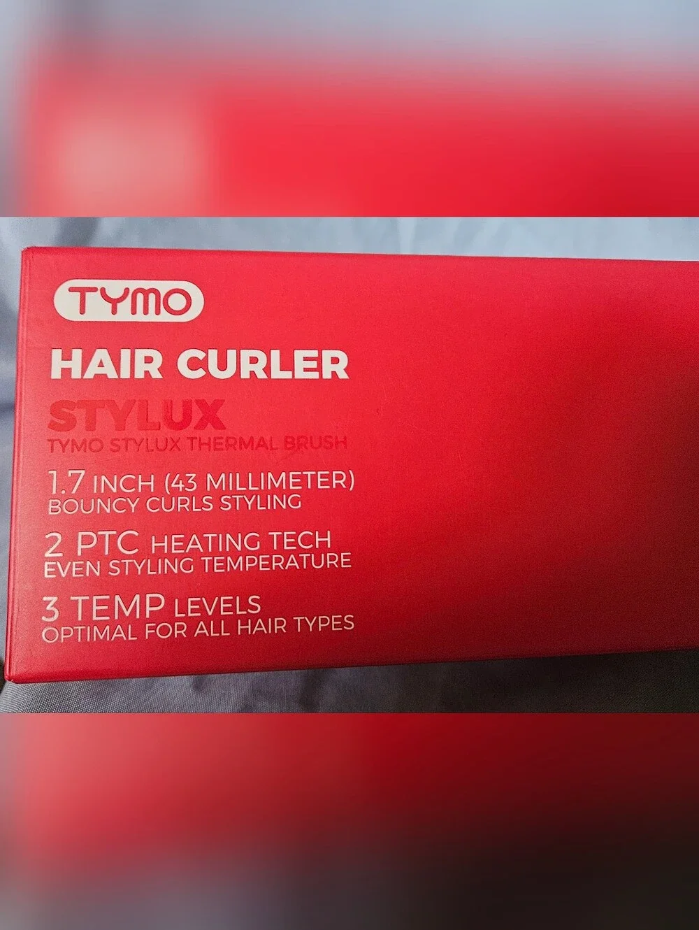 TYMO Thermal Hair Curler Brush - STYLUX 1.7 Inch Volumizer 